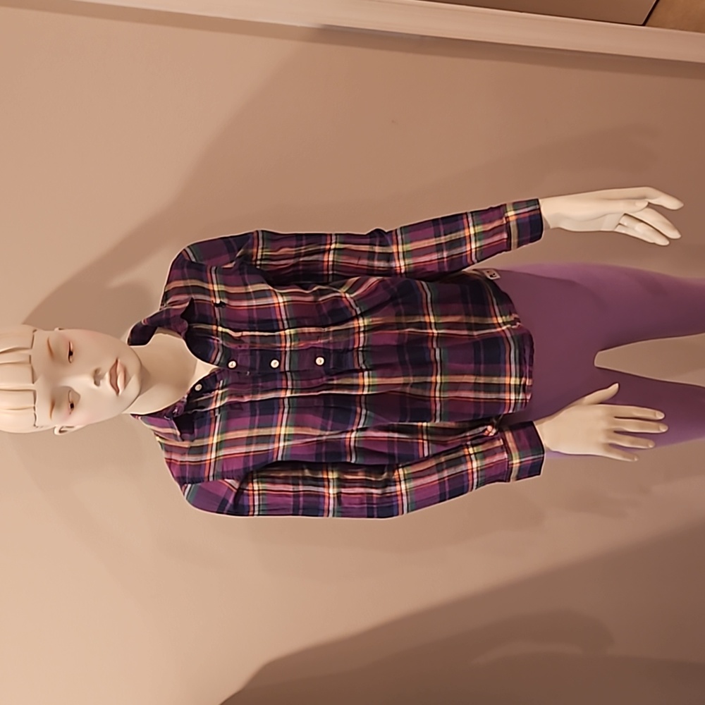 Ralph Lauren Plaid Long Sleeve Shirt